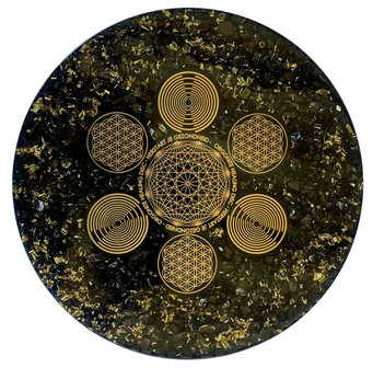 Orgonite healing disc