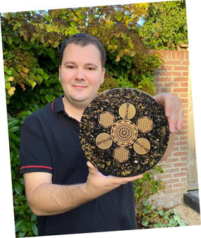 Orgonite healing disc